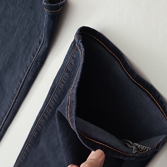 GAP 1969 Women's  Curvy Profile Dark Wash Blue Jeans Stretch Size 28/6 a/c - Picture 9 of 15